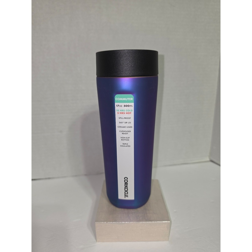 Corkcicle 17oz Commuter Cup in Dragonfly Travel Insulated New